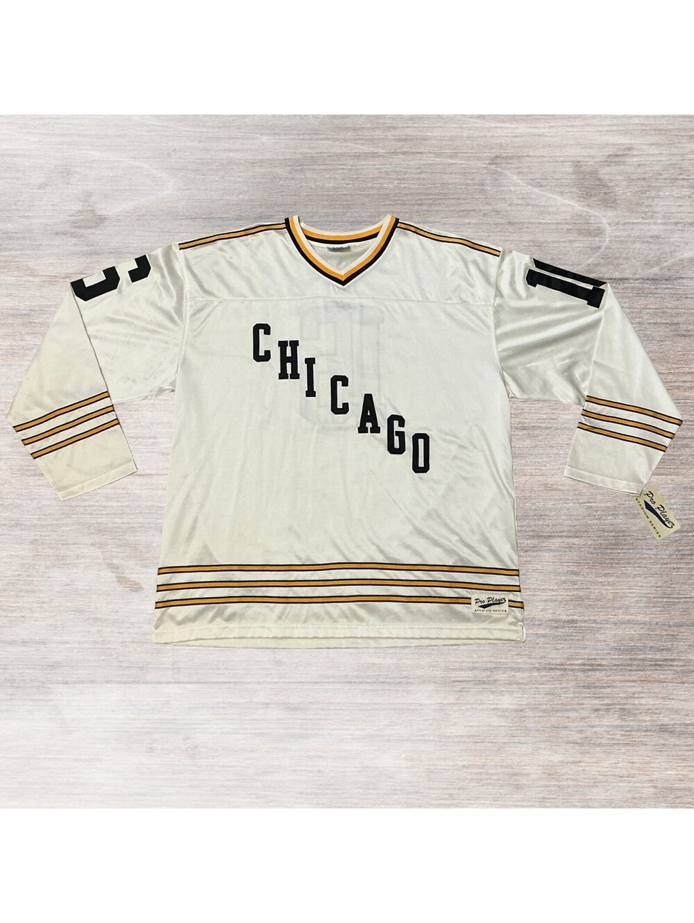 VTG 90s Pro Player Chicago Stadium Series Hockey Jersey NWT 2XL Deadstock NWT!